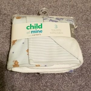 3 pack burp cloths